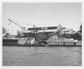 Towboat "Oliver C. Shearer" in front of Marietta Manufacturing Co.